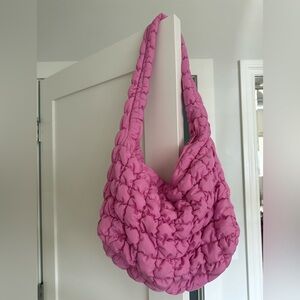 NWOT Pink Quilted Women's Bag